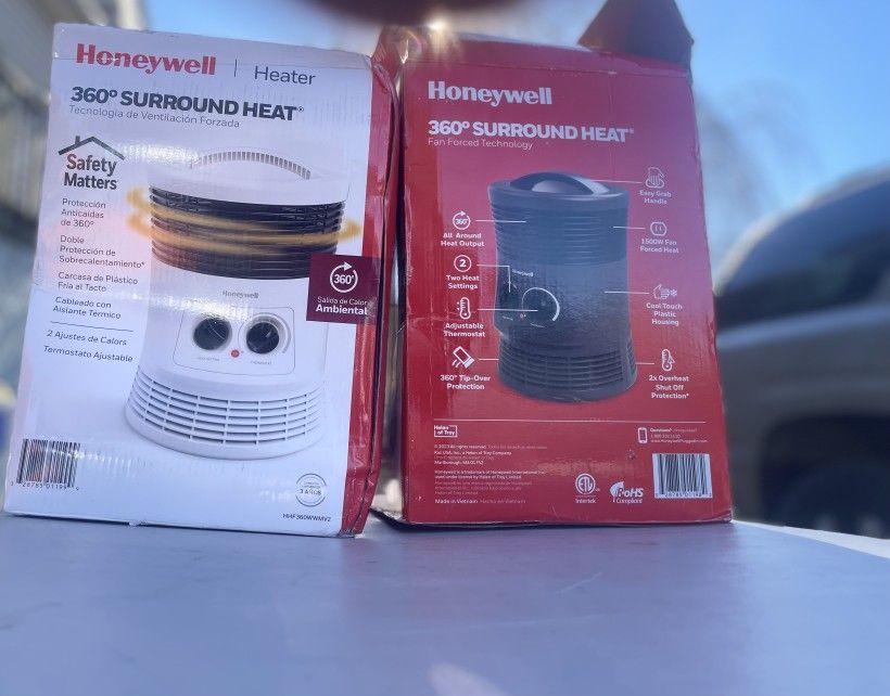 NEW Honeywell 360 Surround Heaters