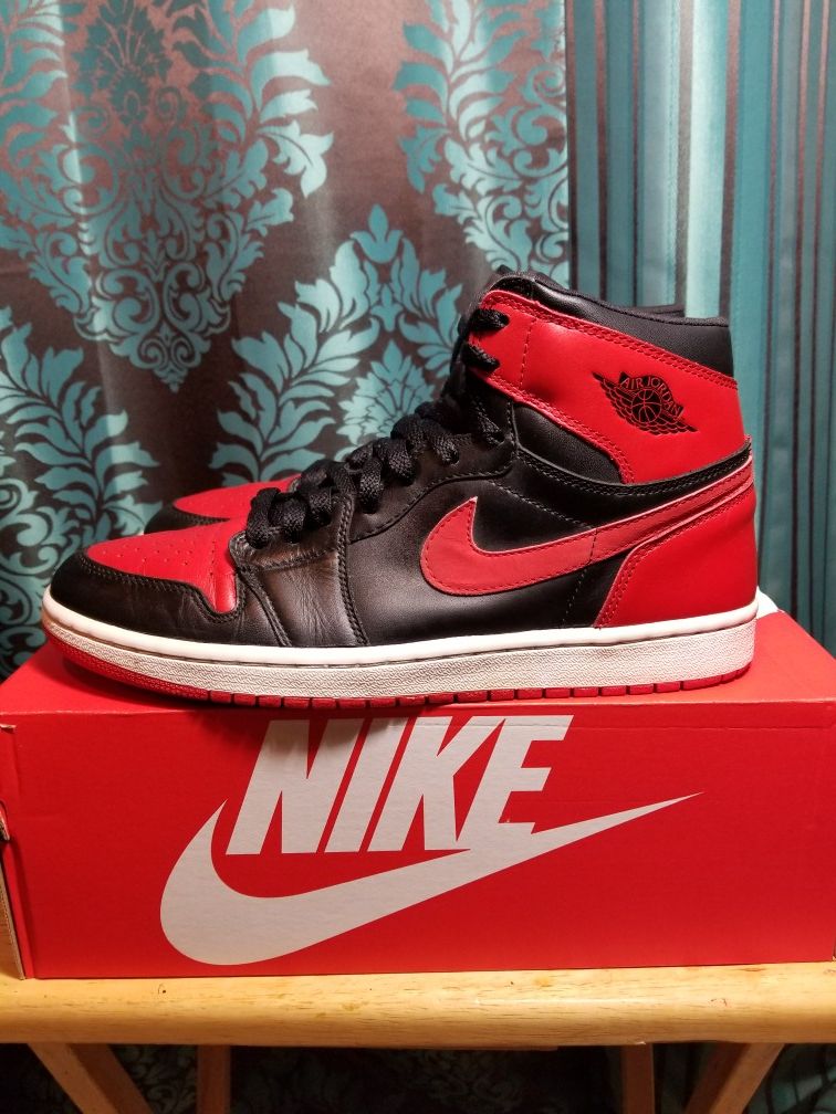 Jordan 1 bred 2001 sz10.5