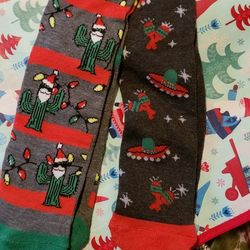 Holiday/Christmas 2 pack Crew Socks