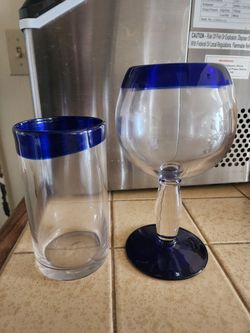 Glass Cocktail And Drinking Glass