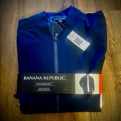 Banana Republic Men’s Bomber Jacket M 