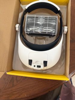8 LED COLD AND WARM LIGHT HEAD-WEARING MAGNIFIER