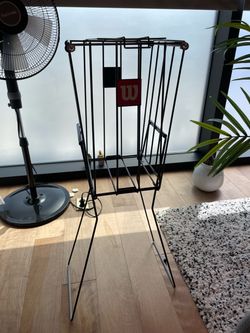 Wilson ball basket and hopper