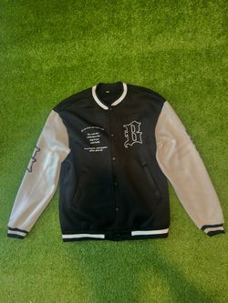 Black & White “B” Varsity Jacket – High Quality Streetwear