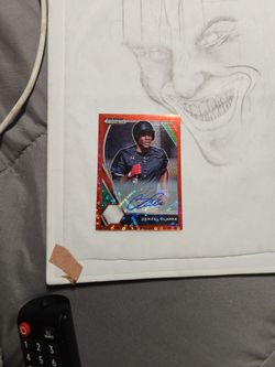 Denzel Clarke Red Pulsar Auto 66\99