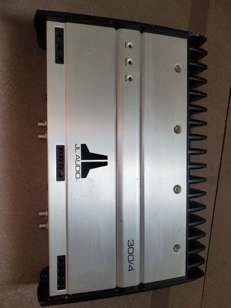 JL Audio 300/4v2 Amplifier Only $120