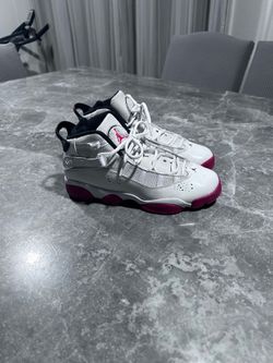 Air Jordan 6 Rings 'White University Red' Size 7 US  / Talla 7 US