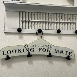 Laundry Room Decor Hanger