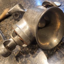 Nut Butter metal manual crank meat grinder 