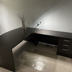 MODERN CONTEMPORARY Home Office Desk LShape