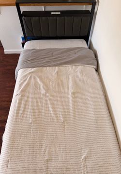 Twin Mattress & Bed-frame