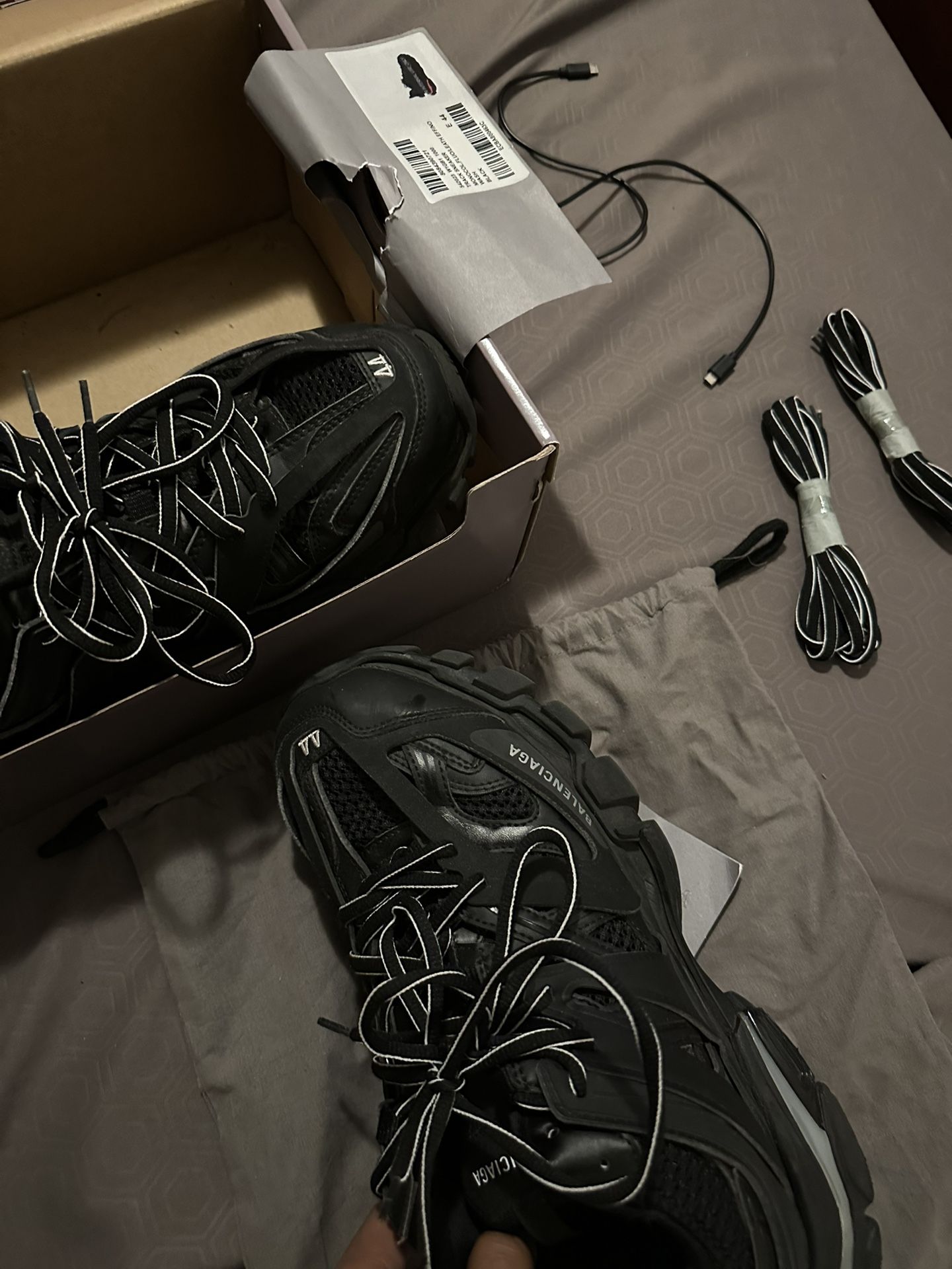 Balenciaga Track LED Sneaker 'Black'