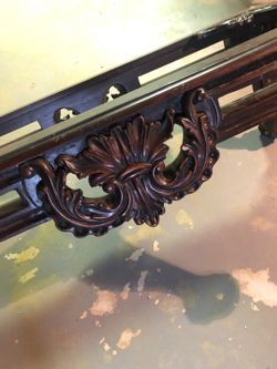 Coffe table w glass top