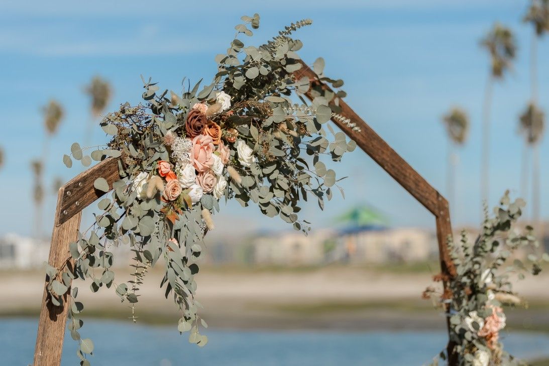 FAUX flowers - Floral Swag