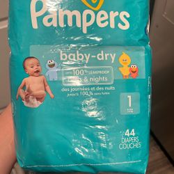 Pampers Baby-Dry Size 1 (44 Diapers)