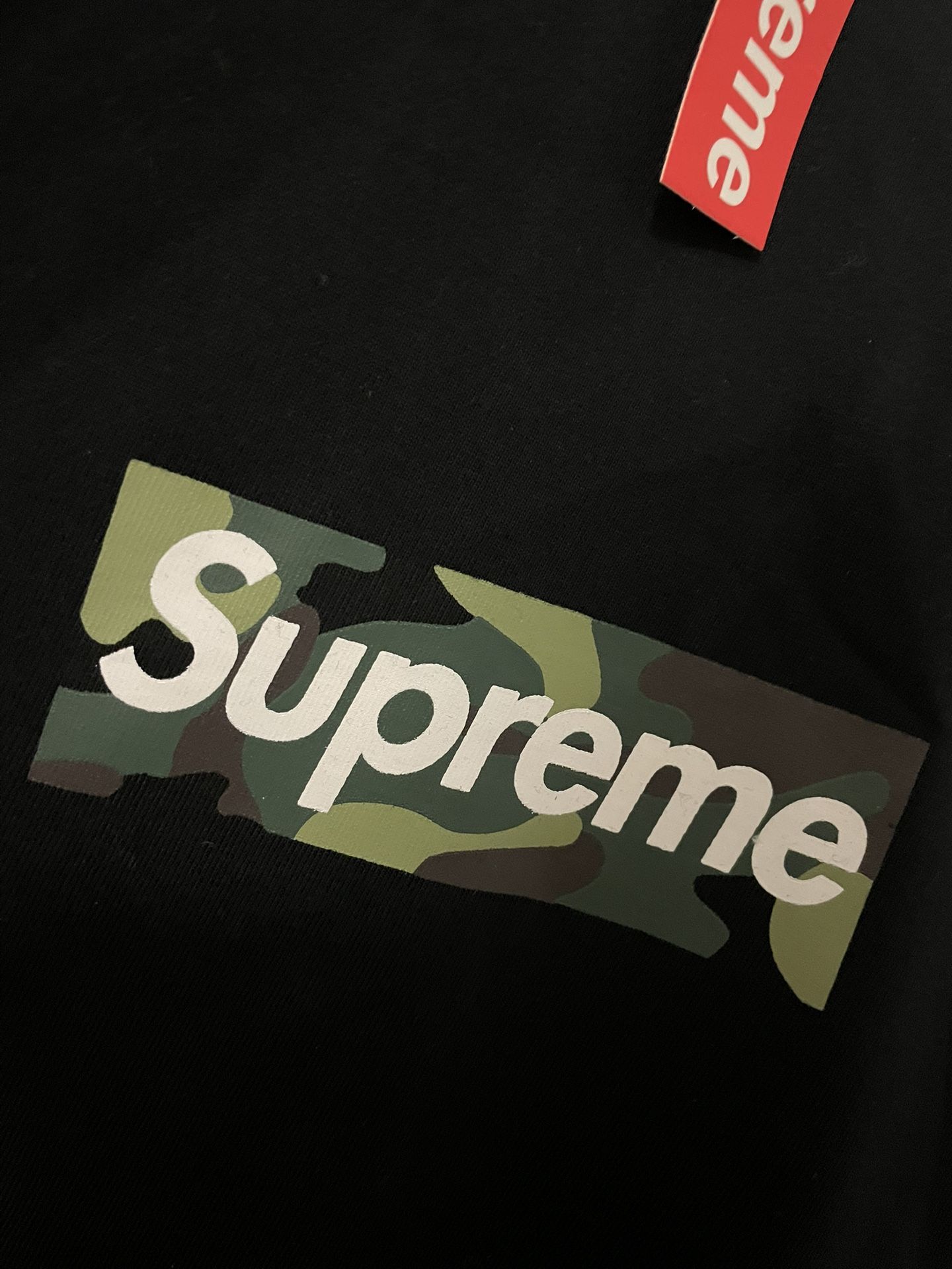 Supreme Camo Box Logo T-Shirt