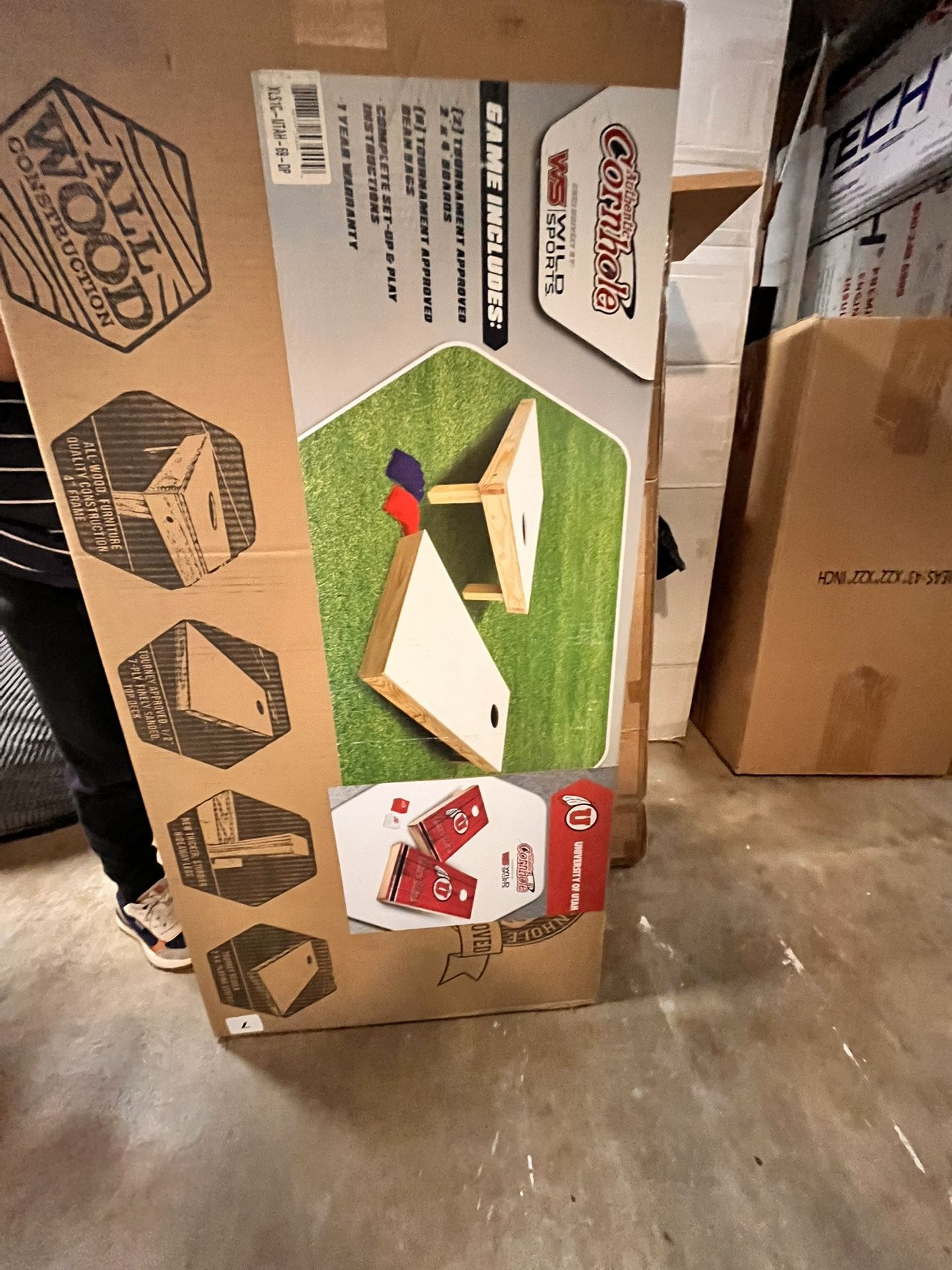 Authentic Cornhole Game