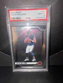 2024 Prizm Caleb Williams RC PSA 10 Chicago Bears