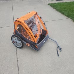 Instep Bike Pull Behind Kids Buggy