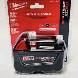 🔥 Milwaukee Genuine 5.0 M18 Battery