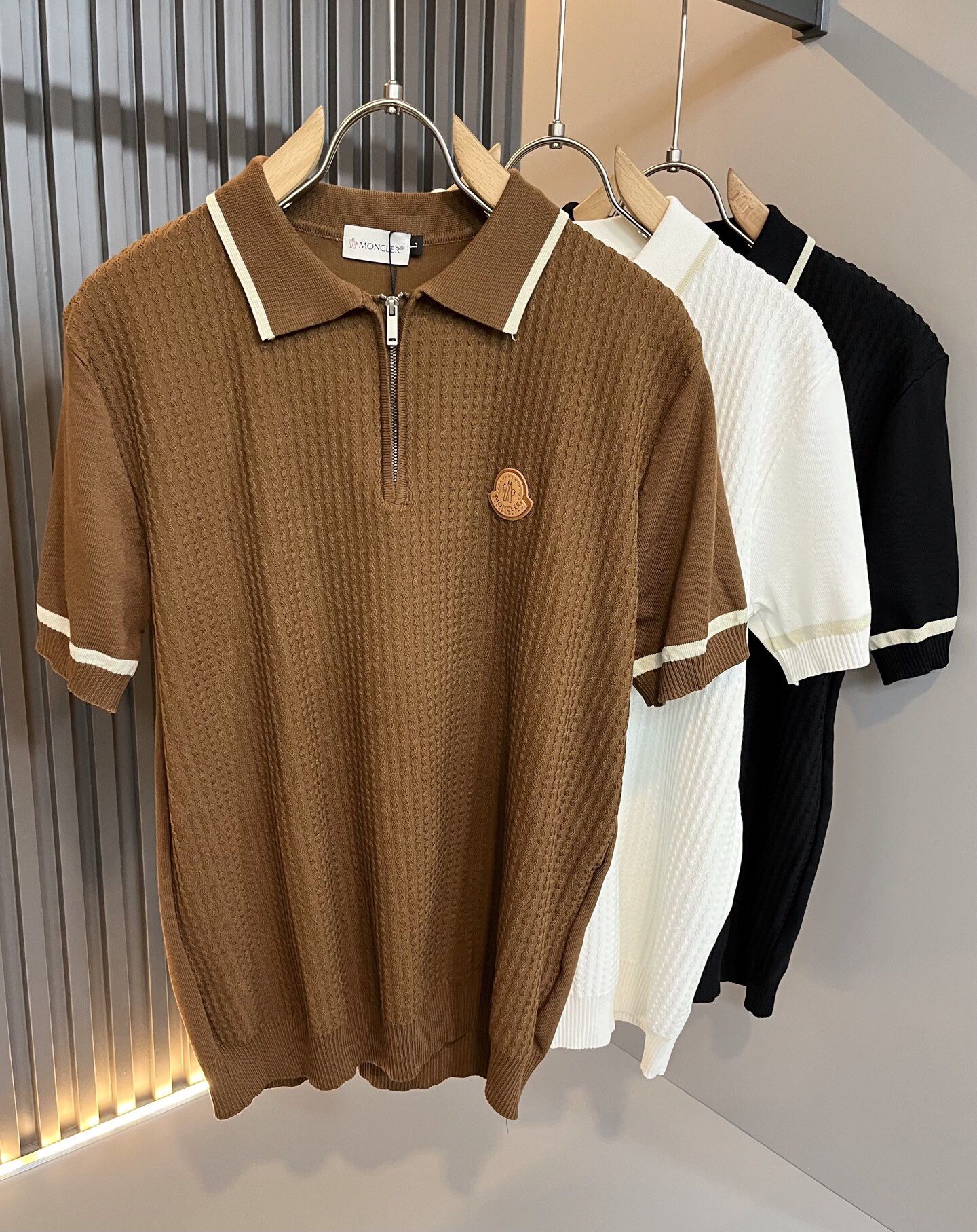 Moncler Men’s 2025 Polo Shirt New