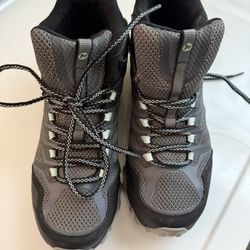 Merrell Vibram tread Hiking trail shoes Women's Sz 9 Granite 