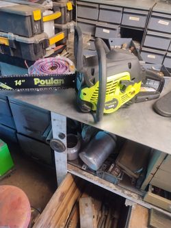 Poulan  chainsaw  14"