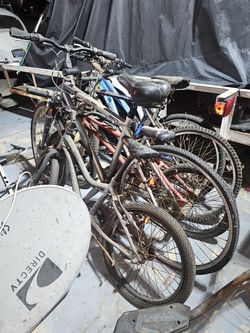 5 Bicycles, books Some Pictures Frames