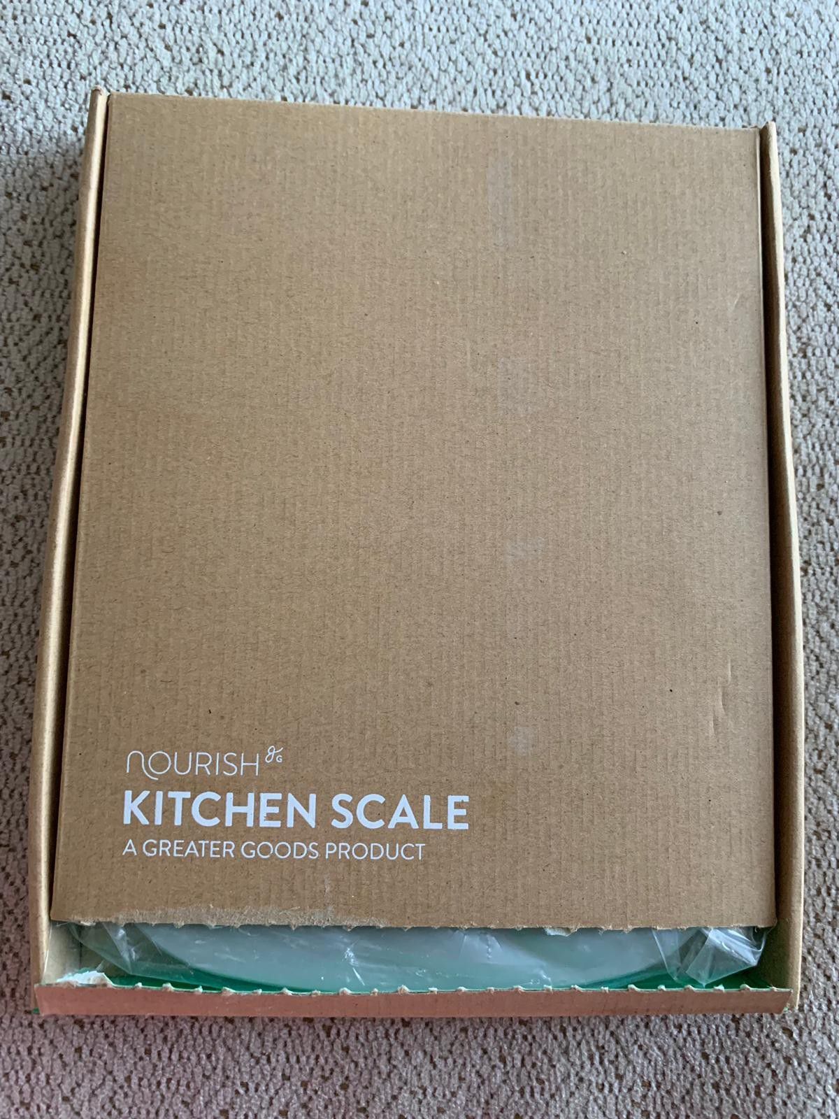 Nourish digital kitchen scale