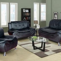 Furniture Living Room Set 3 Pc