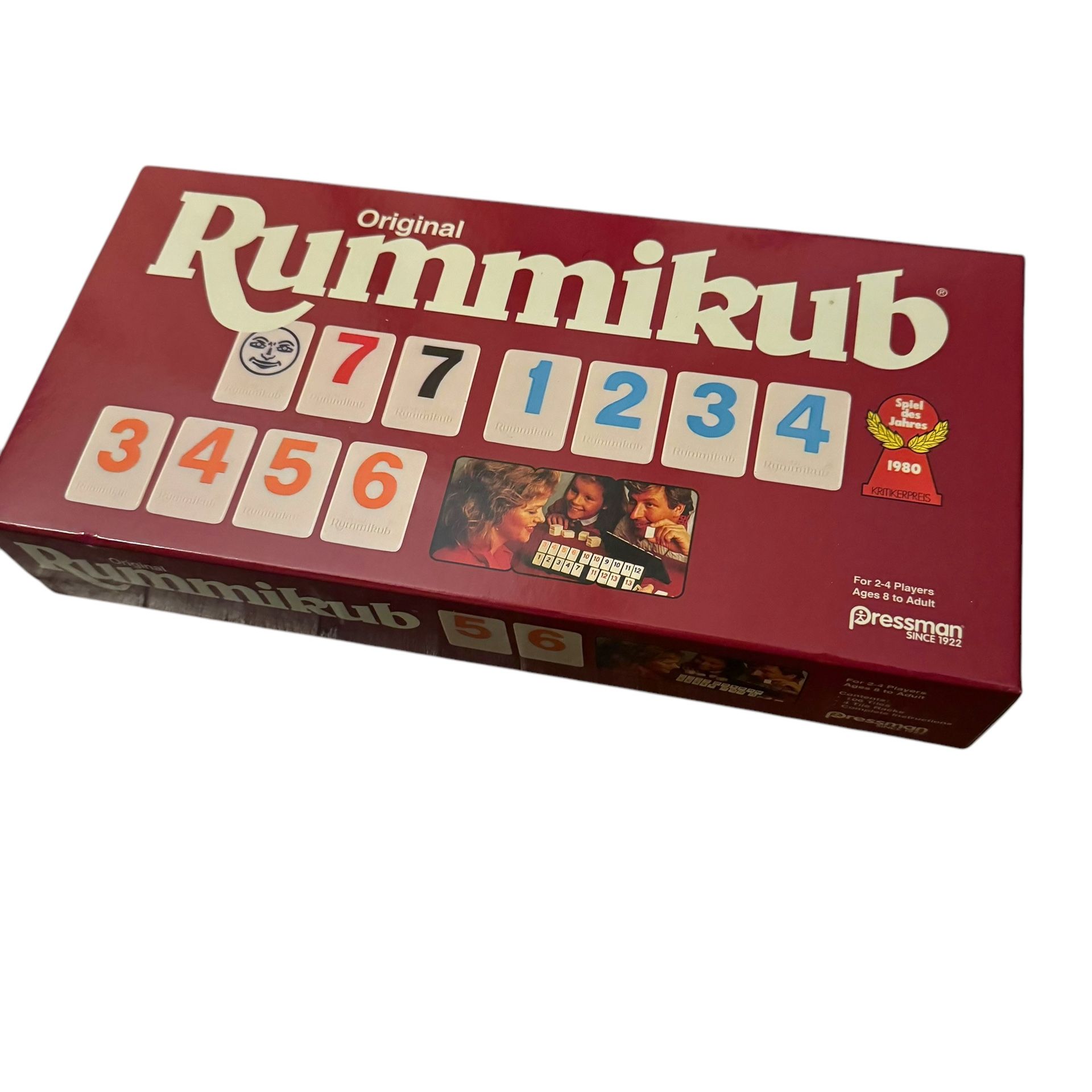 Pressman Original Rummikub 1980 Vintage Board Game Family Strategy Classic Game
