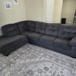 2 Piece L-Shaped Sectional Sofa