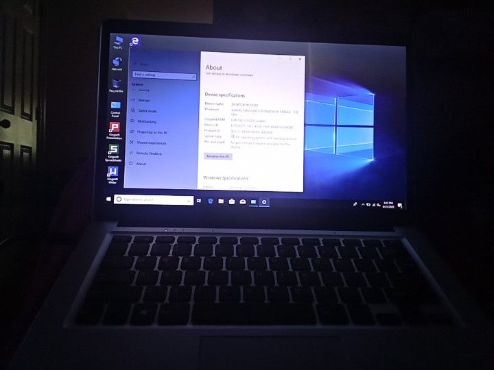 Laptop And Printer Combo