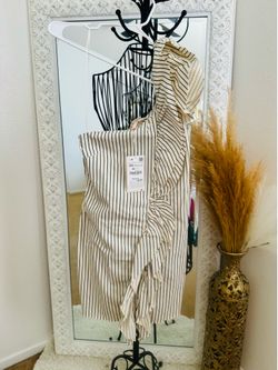Zara denim dress new with tags $18 XS
