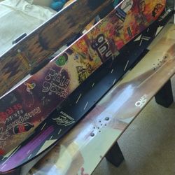 Snowboard Bench