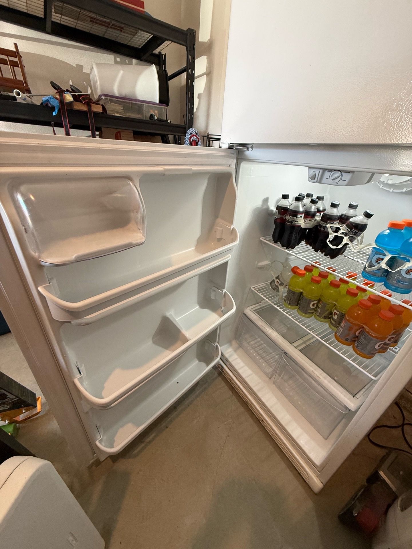 Apartment size fridge