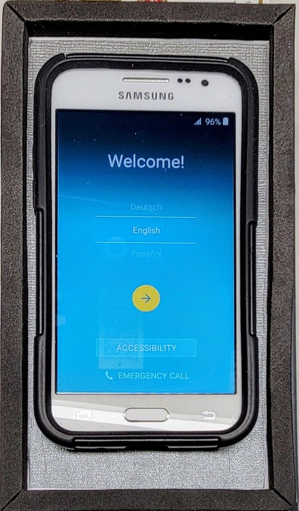 Samsung Galaxy Core Prime SM-G360T - 8GB - White (T-Mobile) Smartphone
Samsung Galaxy Core Prime SM-G360T - 8GB - White Smartphone
UNLOCKED