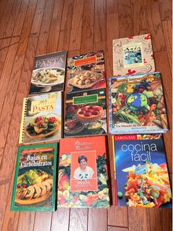 9 Cooking Books in Spanish