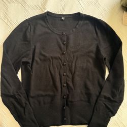 Black Cardigan 