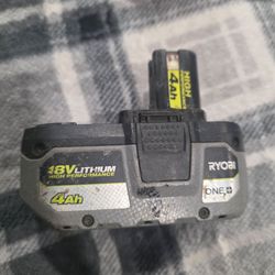 Ryobi Lithium-ion Battery