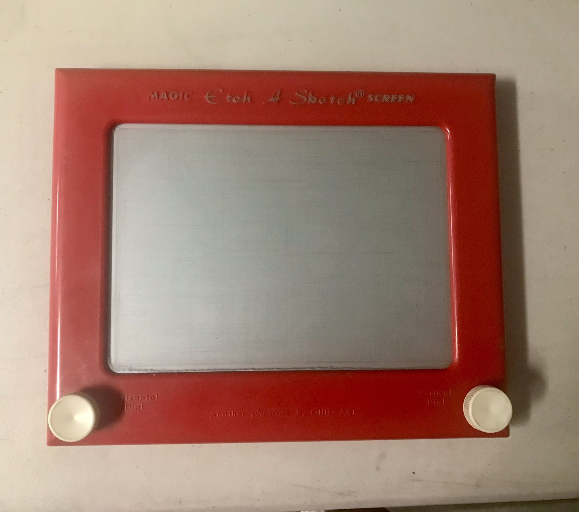 Vintage Red Etch A Sketch