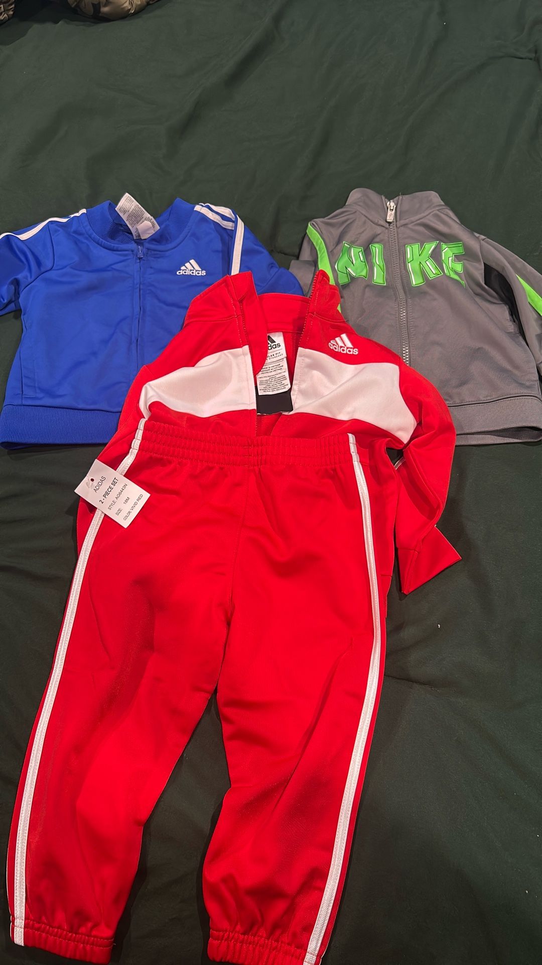 adidas 12/18 month one nike sweater