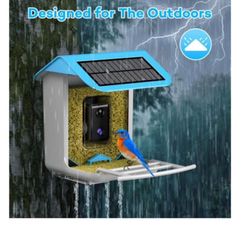 Smart  Bird Feeder With Live Camera And Identifiers