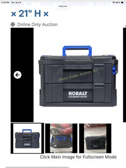 Kobalt CASESTACK 2-Drawer Modular Tool Box –