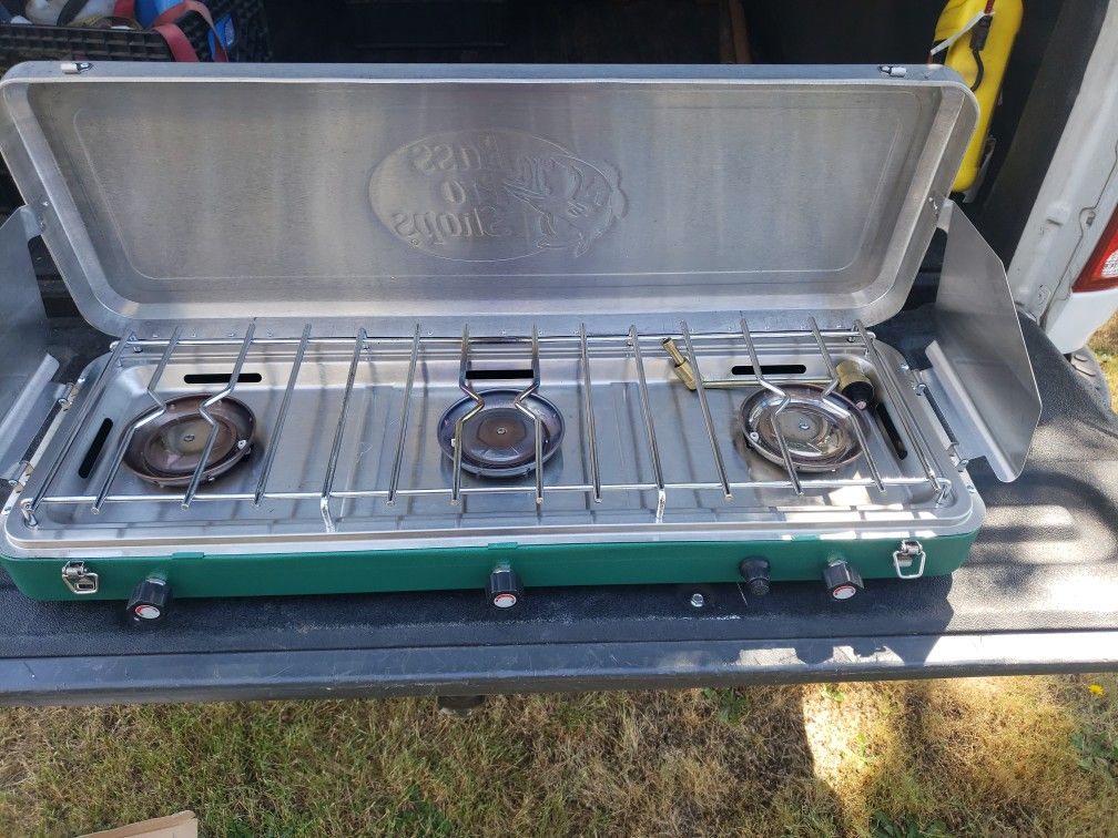 ( Propane Stove) Three Burner High Output Propane Stove