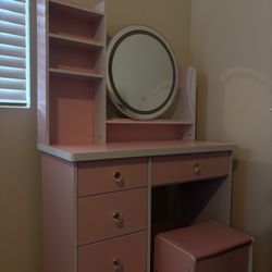 Pink Hermanson Vanity