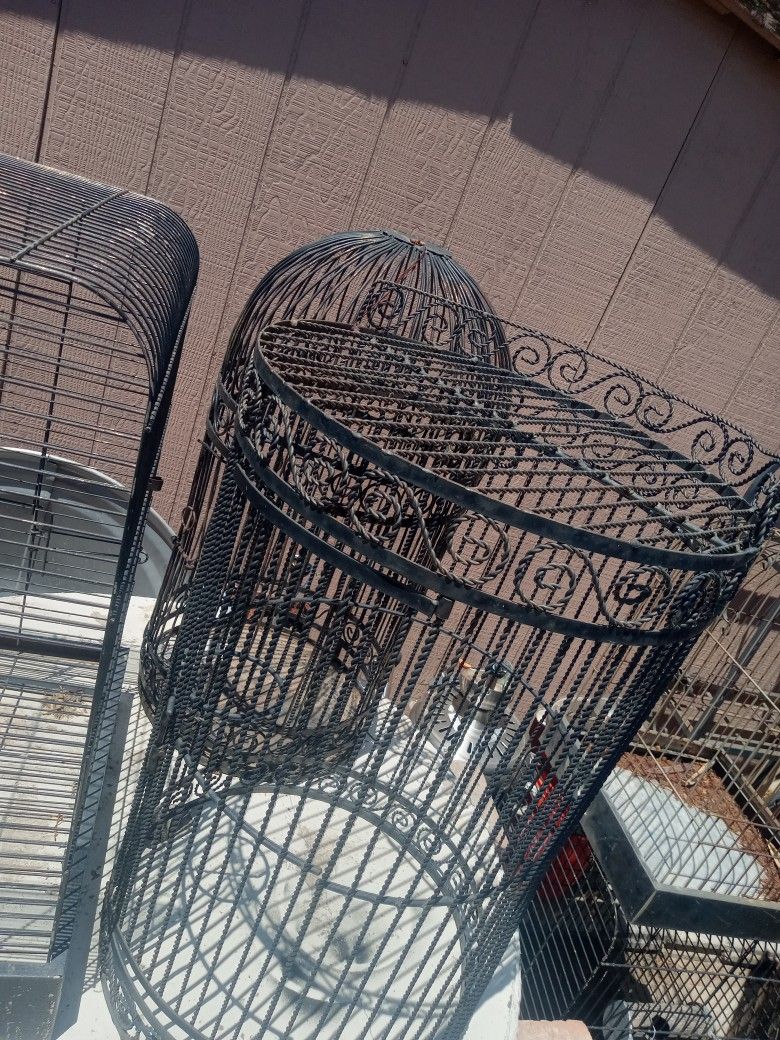 Multiple Bird Cages