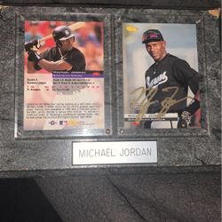 Michael Jordan Sine Rocky Baseball Card