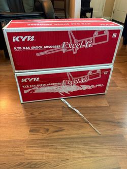 KYB Gas Shock Absorbers Front L&R
