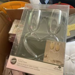 Lot! Box Of Wedding Favors 